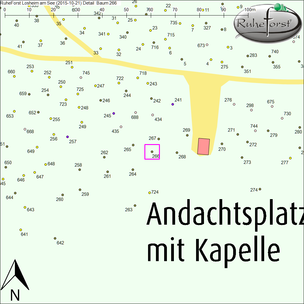 Detailkarte zu Baum 266