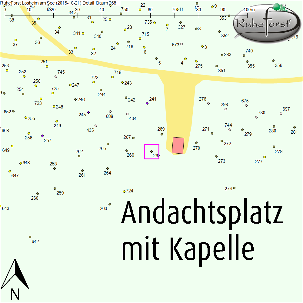 Detailkarte zu Baum 268