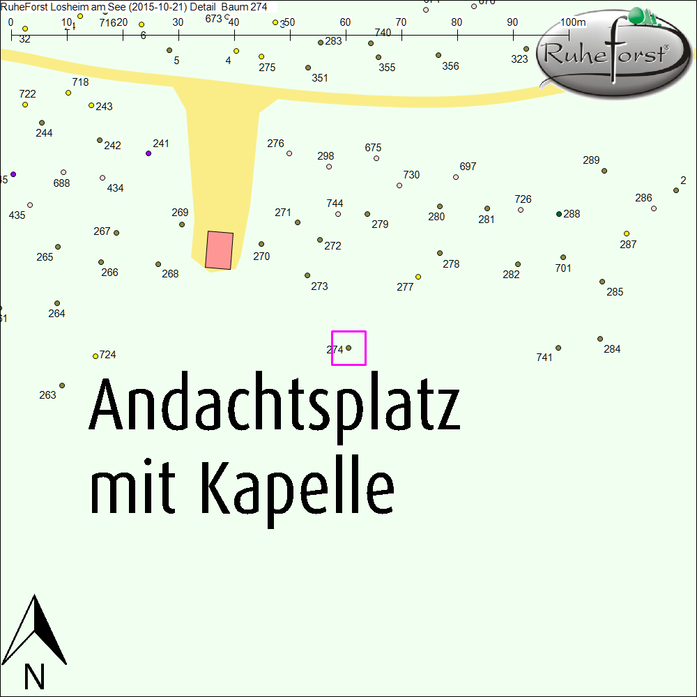 Detailkarte zu Baum 274