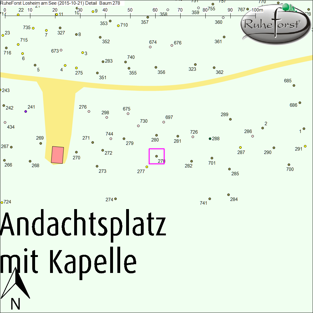 Detailkarte zu Baum 278