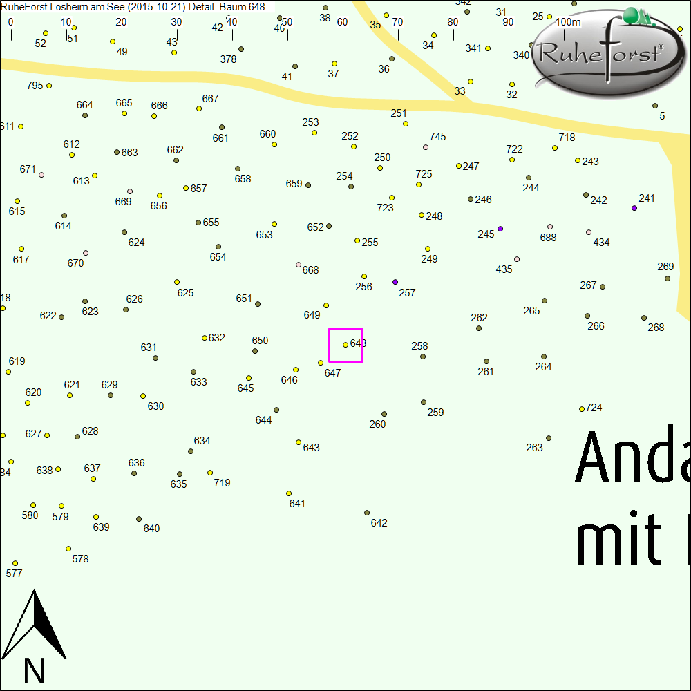 Detailkarte zu Baum 648