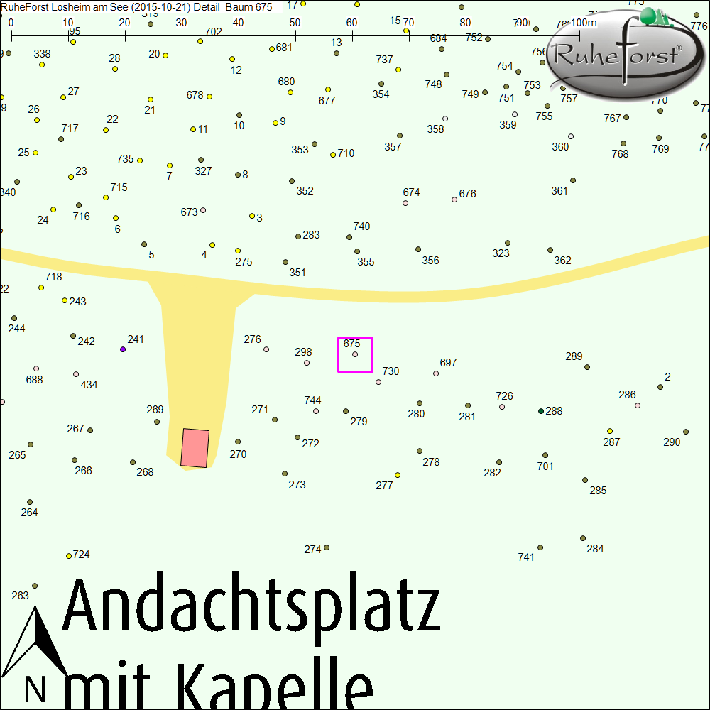 Detailkarte zu Baum 675